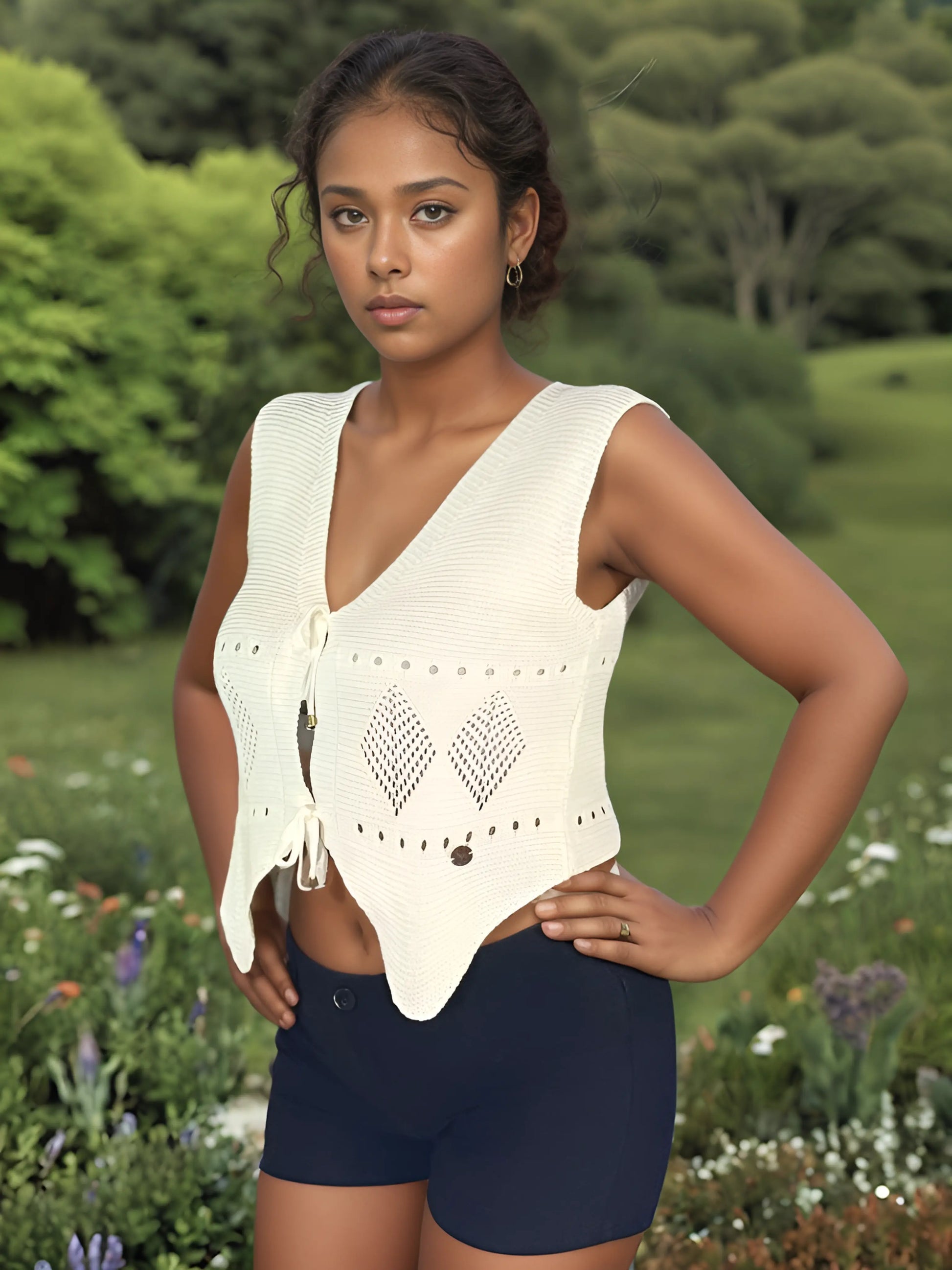 Top Boho Lace
