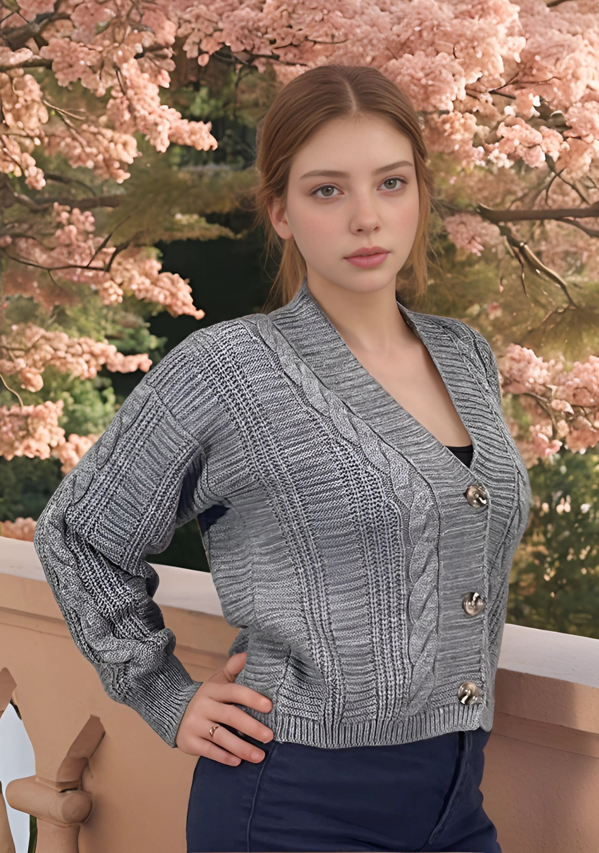 Cardigan “Luz de Trenza”