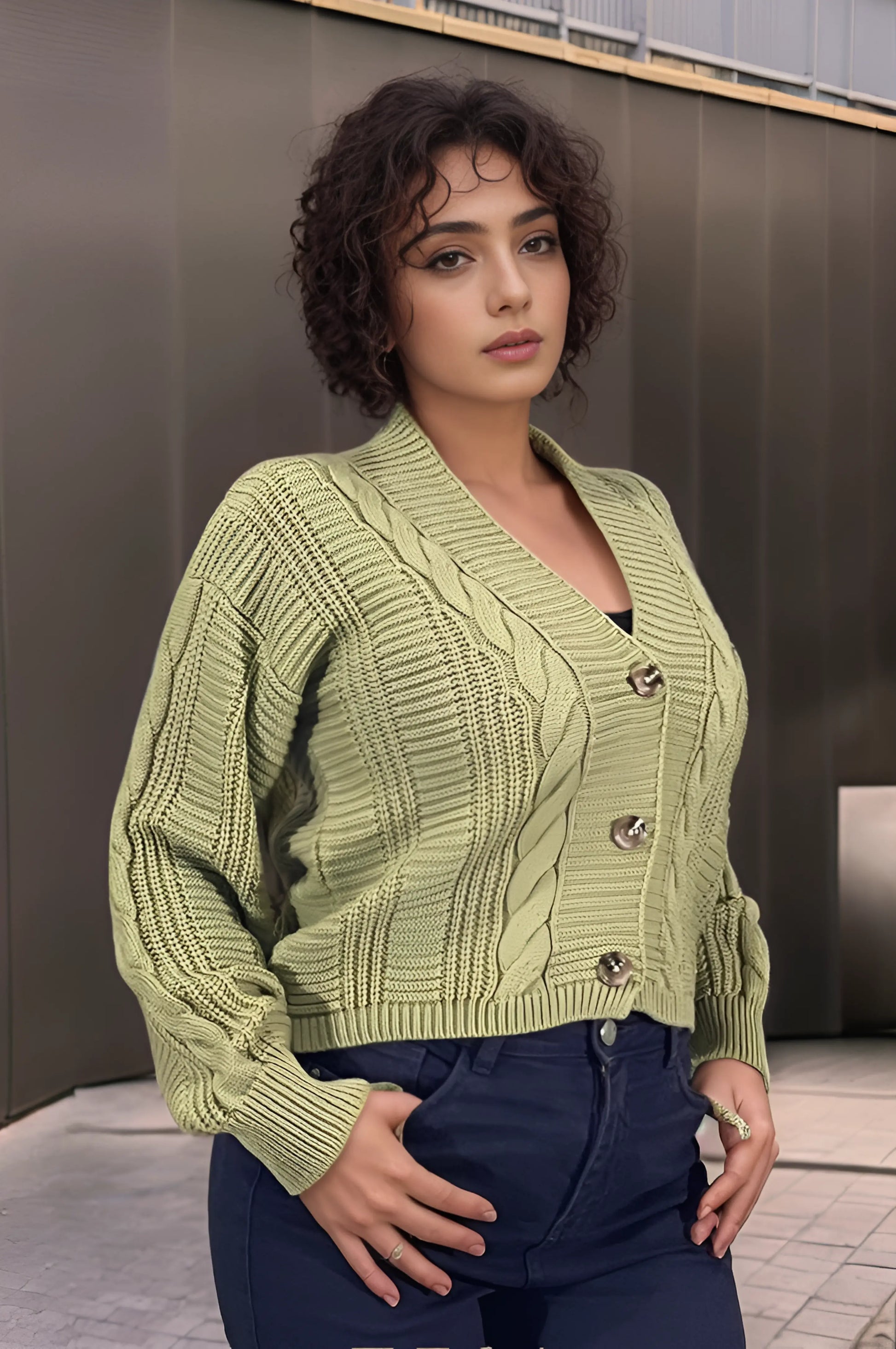 Cardigan “Luz de Trenza”